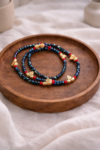 BRACELETS DE PERLES - LOT DE 4